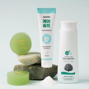 천연愛바이오,내추럴옥이 기능성탈모샴푸치약비누세트 (샴푸1개+치약1개+비누2개)